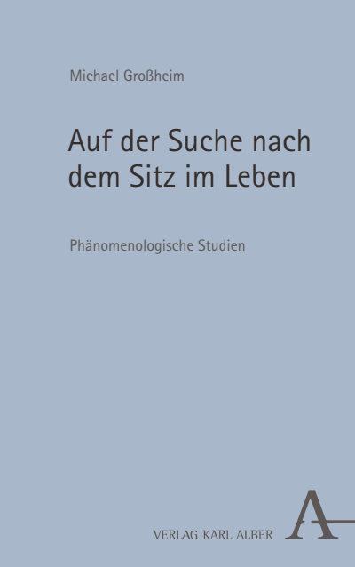 Cover des Buchs: Auf der Suche nach dem Sitz im Leben
