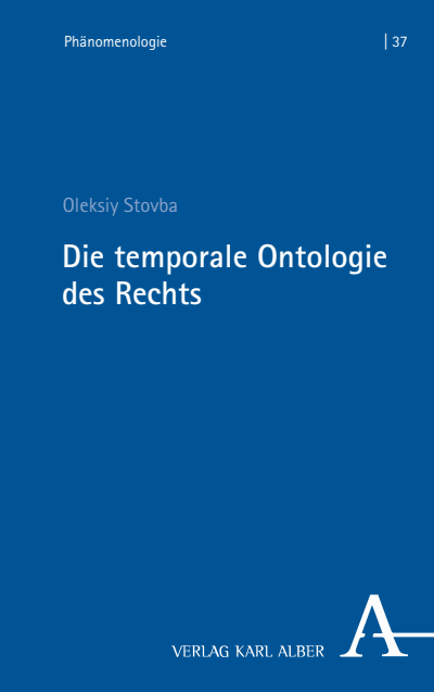 Cover des Buchs: Die temporale Ontologie des Rechts