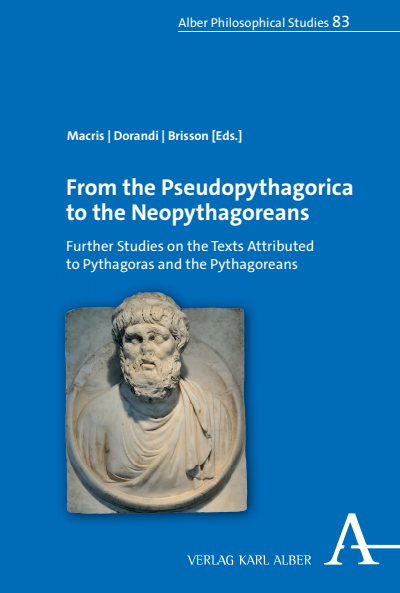 Cover des Buchs: From the Pseudopythagorica to the Neopythagoreans