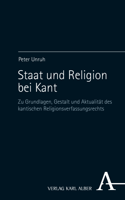 Cover of book: Staat und Religion bei Kant