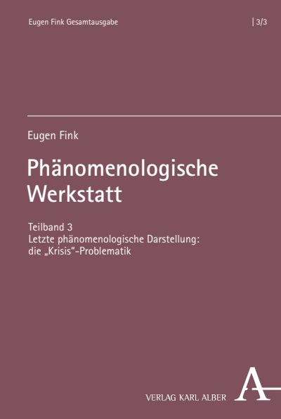Cover des Buchs: Phänomenologische Werkstatt