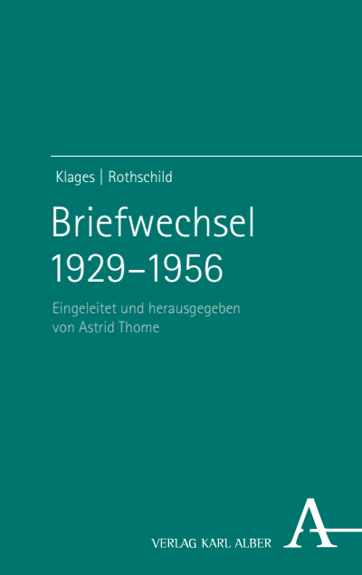 Cover des Buchs: Briefwechsel 1929–1956