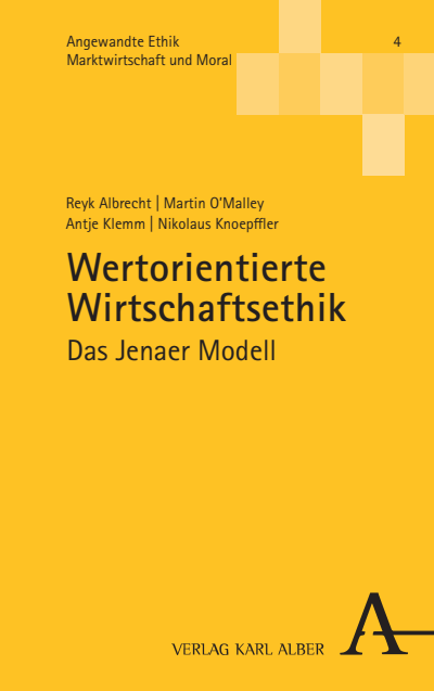 Cover des Buchs: Wertorientierte Wirtschaftsethik