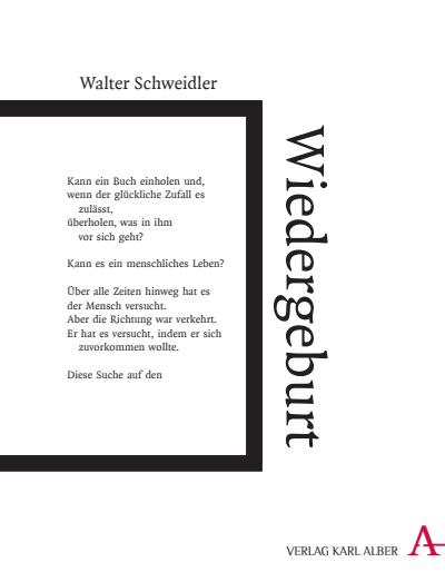 Cover des Buchs: Wiedergeburt