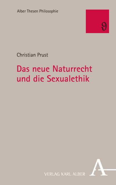 Cover des Buchs: Das neue Naturrecht und die Sexualethik