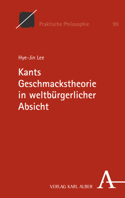 Cover des Buchs: Kants Geschmackstheorie in weltbürgerlicher Absicht