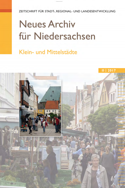 Cover des Buchs: Neues Archiv für Niedersachsen