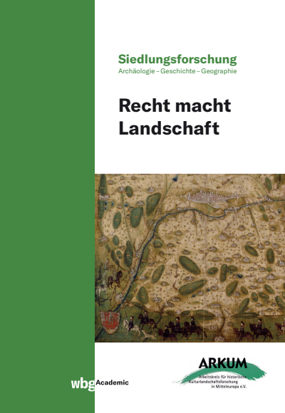 Cover des Buchs: Recht macht Landschaft