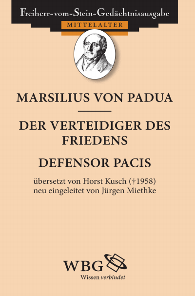 Cover des Buchs: Defensor Pacis
