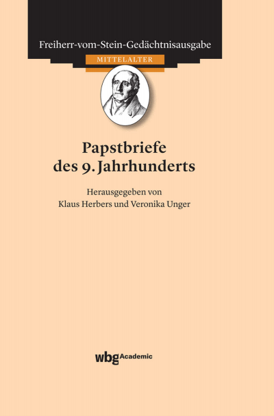 Cover des Buchs: Papstbriefe des 9. Jahrhunderts