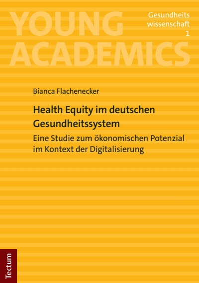 Cover des Buchs: Health Equity im deutschen Gesundheitssystem
