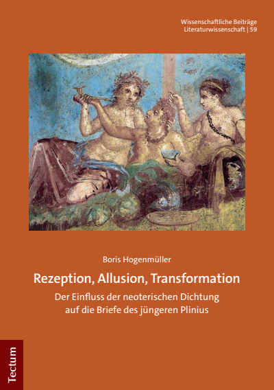 Cover of book: Rezeption, Allusion, Transformation