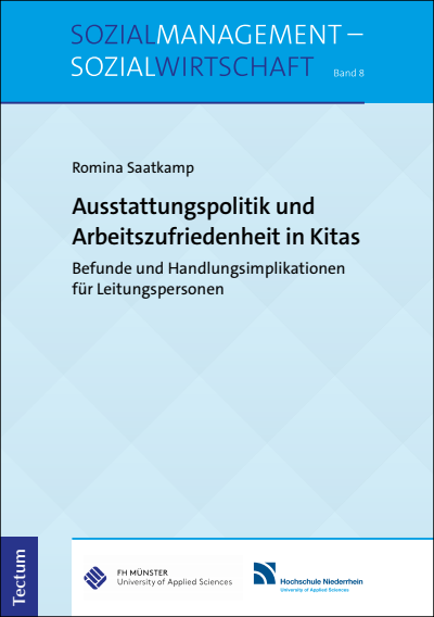 Cover des Buchs: Ausstattungspolitik und Arbeitszufriedenheit in Kitas