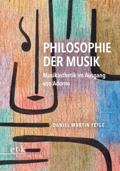Cover of book: Philosophie der Musik