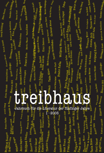 Cover des Buchs: Jahrbuch für die Literatur der fünfziger Jahre