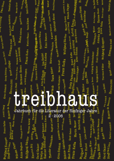 Cover des Buchs: Jahrbuch für die Literatur der fünfziger Jahre