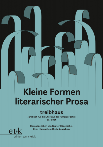 Cover des Buchs: Kleine Formen literarischer Prosa