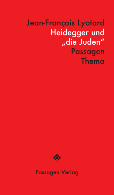 Cover des Buchs: Heidegger und „die Juden"