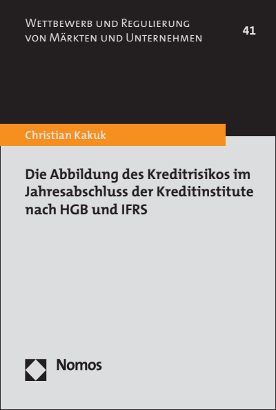 Cover des Buchs: Die Abbildung des Kreditrisikos im Jahresabschluss der Kreditinstitute nach HGB und IFRS