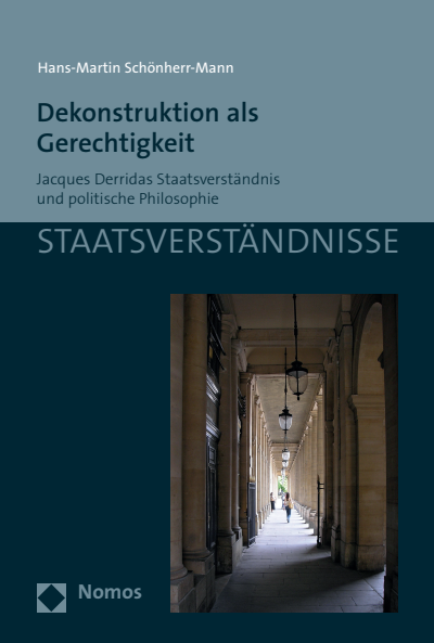 Cover des Buchs: Dekonstruktion als Gerechtigkeit