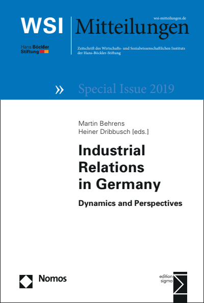 Cover of book: Industrial Relations in Germany
