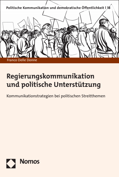 Cover des Buchs: Regierungskommunikation und politische Unterstützung
