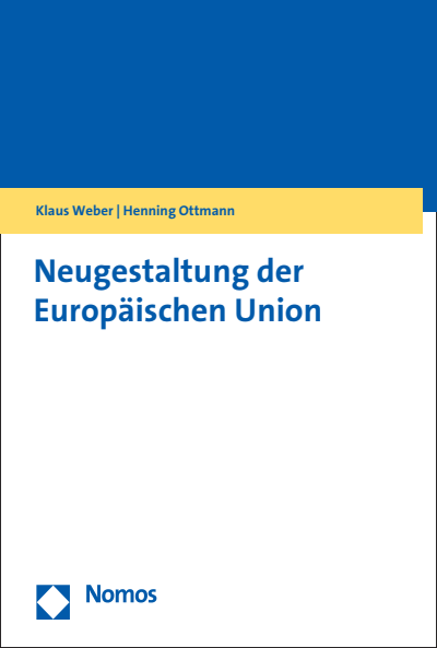 Cover des Buchs: Neugestaltung der Europäischen Union
