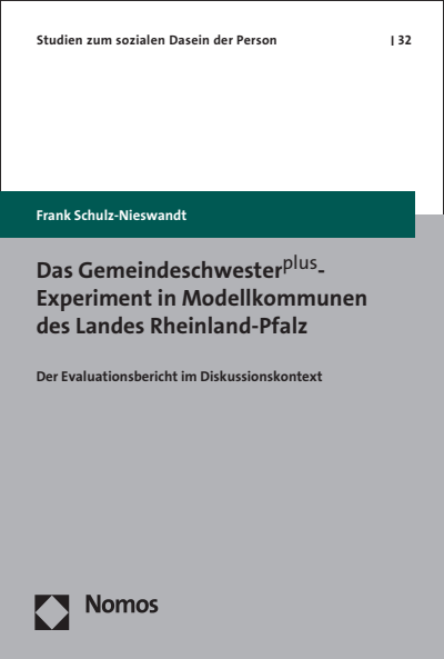 Cover des Buchs: Das Gemeindeschwesterplus-Experiment in Modellkommunen des Landes Rheinland-Pfalz