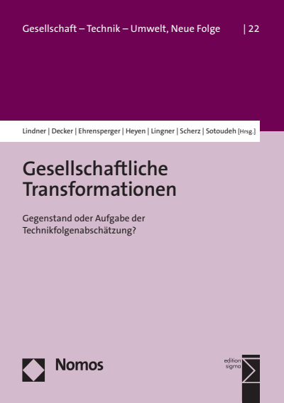 Cover des Buchs: Gesellschaftliche Transformationen