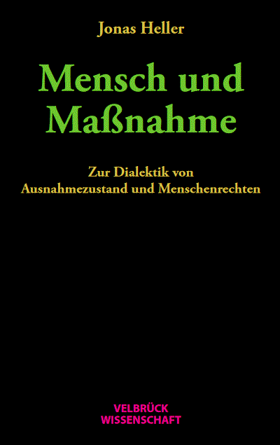 Cover des Buchs: Mensch und Maßnahme