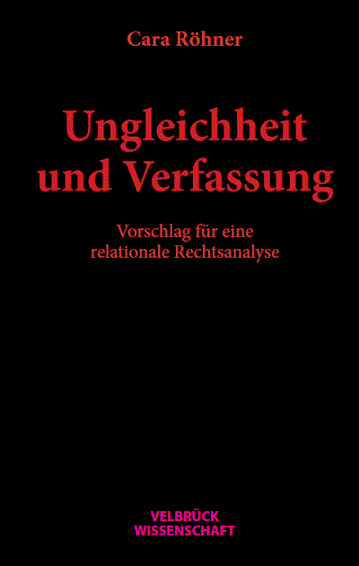 Cover des Buchs: Ungleichheit und Verfassung