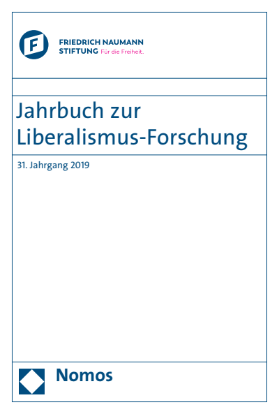 Cover des Buchs: Jahrbuch zur Liberalismus-Forschung