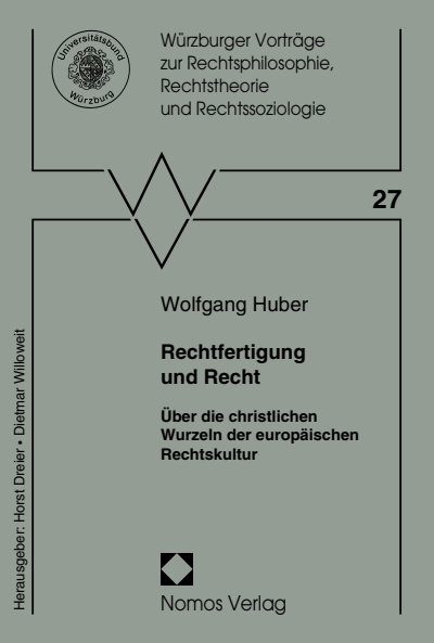 Cover des Buchs: Rechtfertigung und Recht