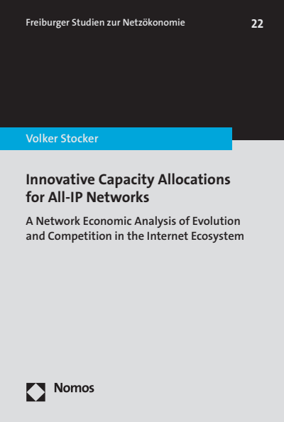 Cover des Buchs: Innovative Capacity Allocations for All-IP Networks