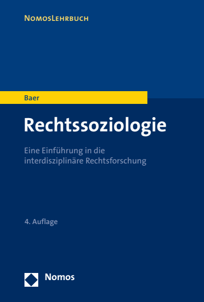 Cover des Buchs: Rechtssoziologie