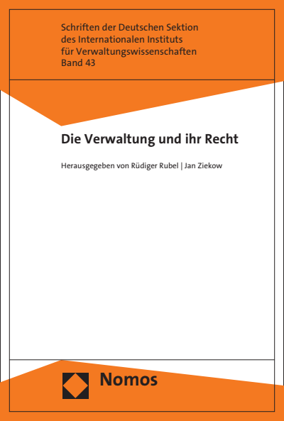 Cover des Buchs: Die Verwaltung und ihr Recht