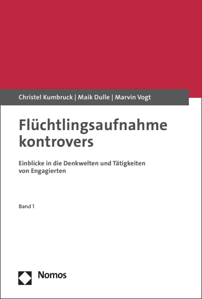 Cover des Buchs: Flüchtlingsaufnahme kontrovers