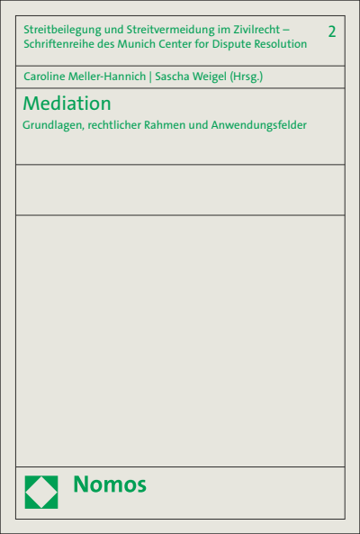Cover des Buchs: Mediation