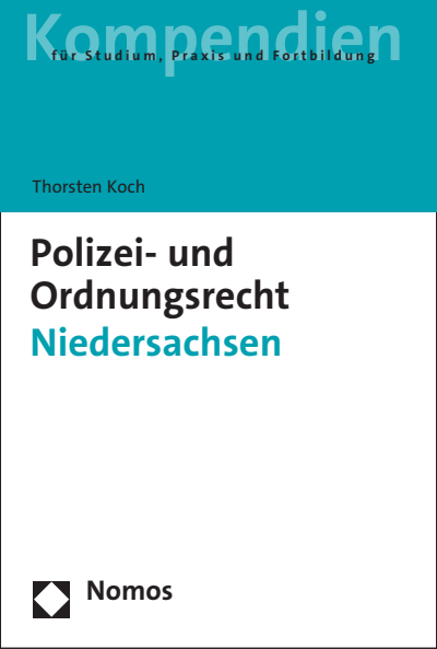 Cover des Buchs: Polizei- und Ordnungsrecht Niedersachsen