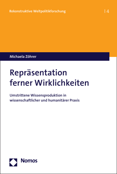 Cover des Buchs: Repräsentation ferner Wirklichkeiten