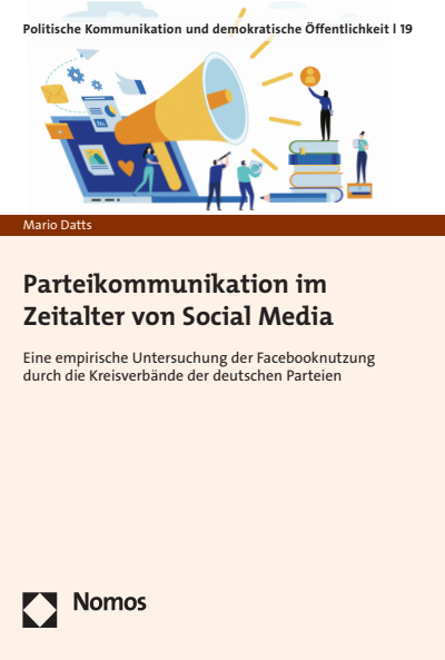 Cover of book: Parteikommunikation im Zeitalter von Social Media