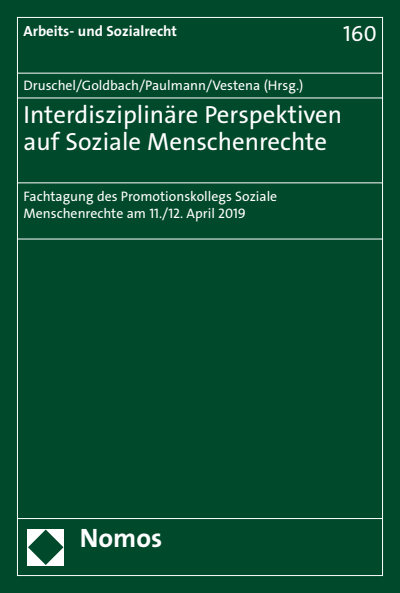 Cover of book: Interdisziplinäre Perspektiven auf Soziale Menschenrechte