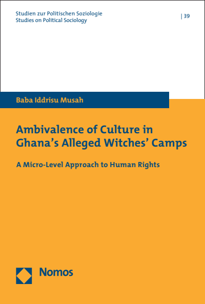 Cover des Buchs: Ambivalence of Culture in Ghana's Alleged Witches' Camps