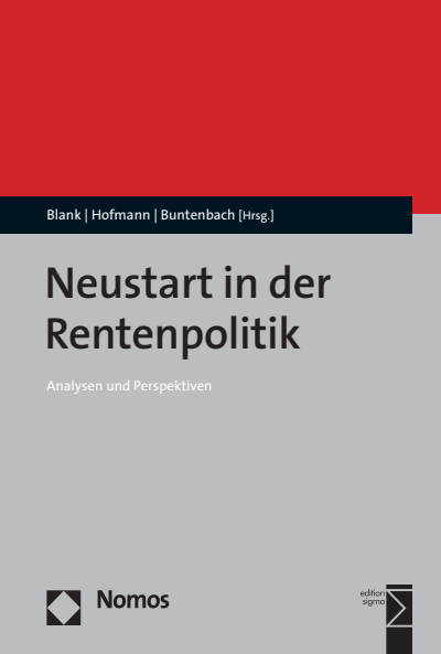 Cover des Buchs: Neustart in der Rentenpolitik