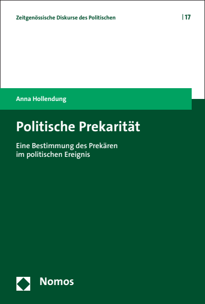 Cover des Buchs: Politische Prekarität