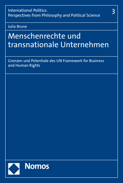 Cover of book: Menschenrechte und transnationale Unternehmen