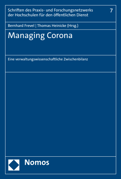Cover des Buchs: Managing Corona