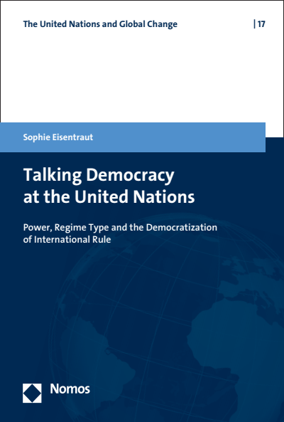 Cover of book: Talking Democracy at the United Nations