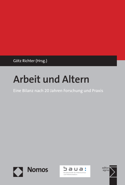 Cover des Buchs: Arbeit und Altern