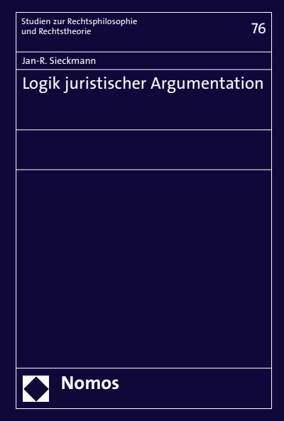 Cover of book: Logik juristischer Argumentation